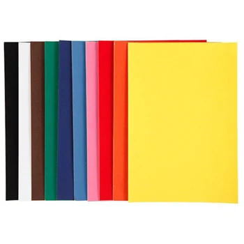 Velourpapir, A4, 140 g, Assorterede farver